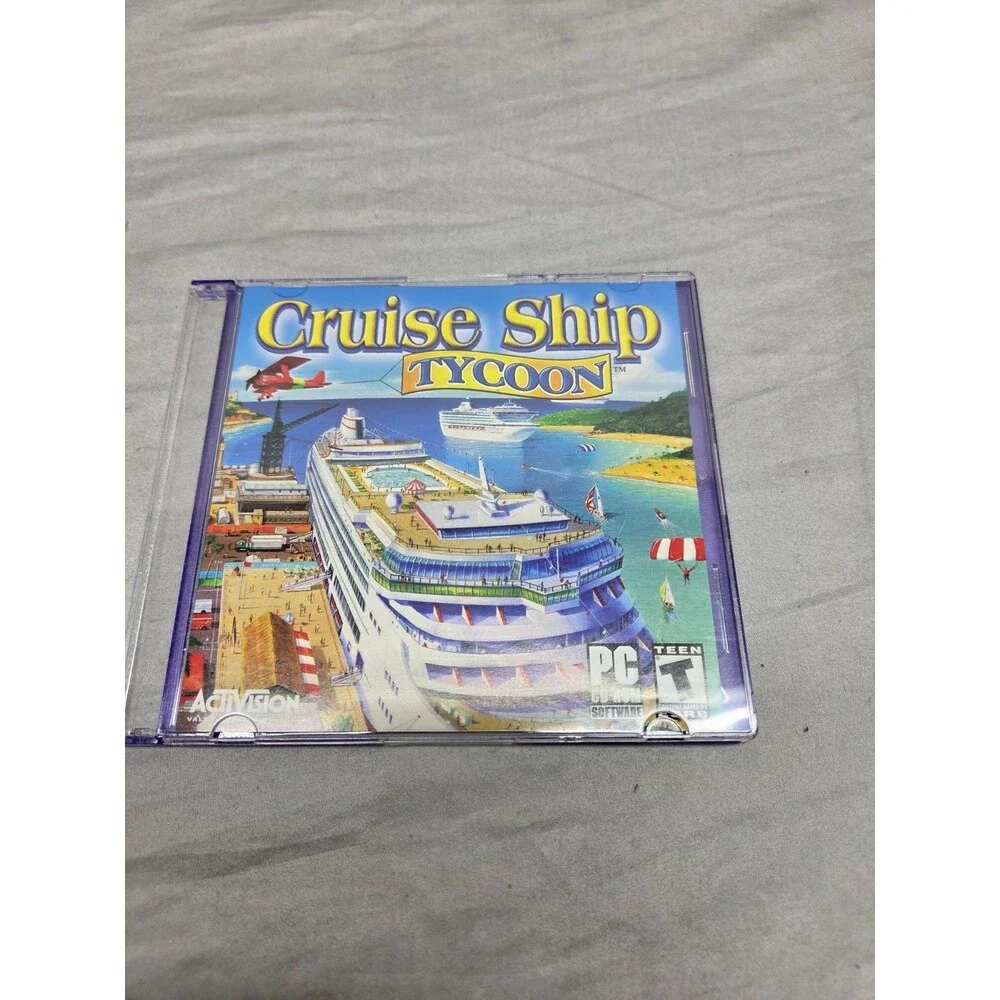 Cruise Ship Tycoon (PC, 2003) CD-ROM Software Game